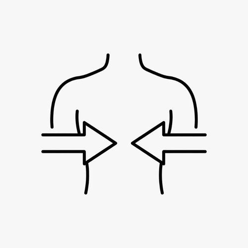Man Boobs? Flattened.